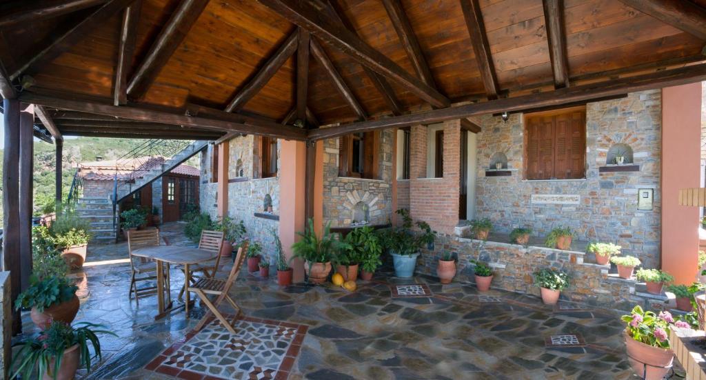 Hotel Mansion Terpou Áyios Vlásios Exteriér fotografie